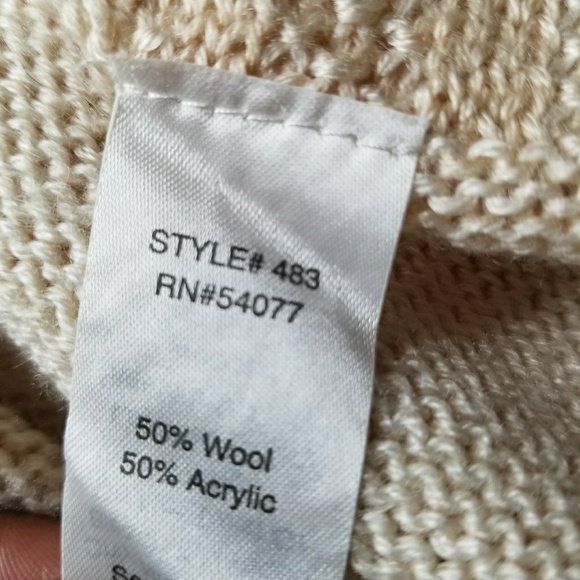 *SOLD*CAbi Patchwork Sweater Cardigan!! - Picture 4 of 6