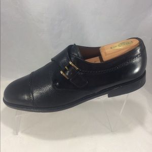 Mezlan Istanbul monk strap men's leather shoes