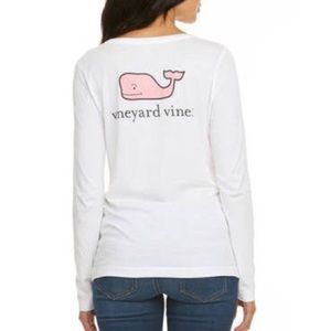 white Long sleeve VV