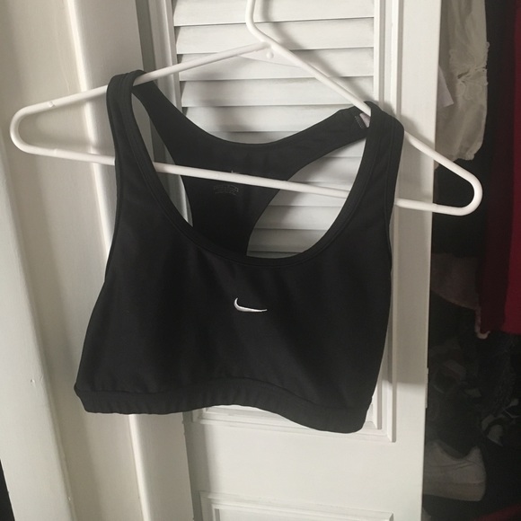 Black Nike sports bra - Picture 1 of 2