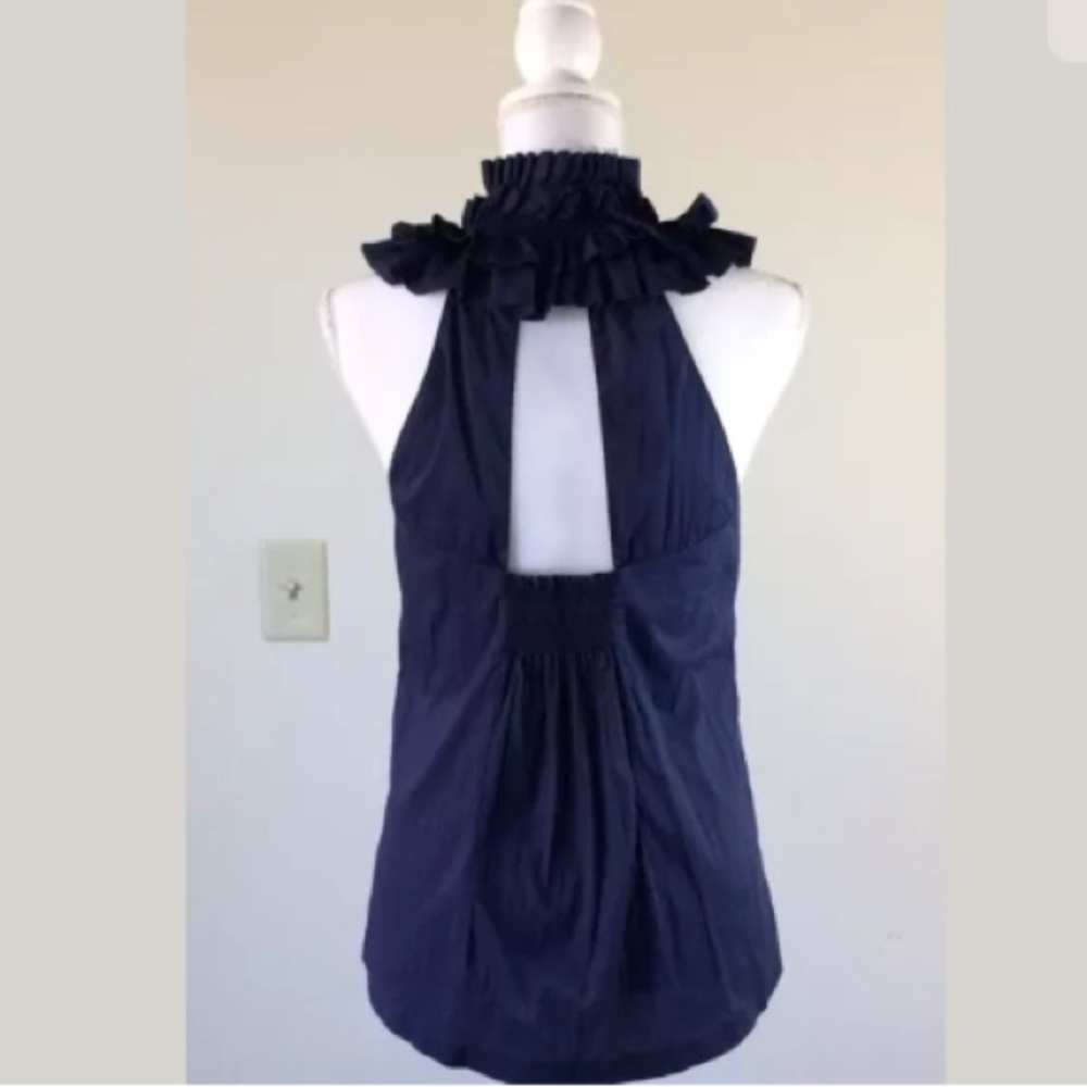 Ruffle Backless Top - Picture 2 of 5