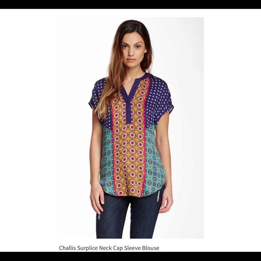 3 for $20 Daniel Rainn Cap Sleeve Blouse