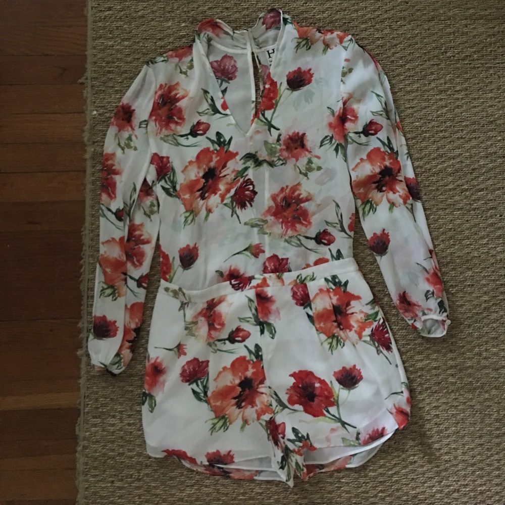 Floral Romper