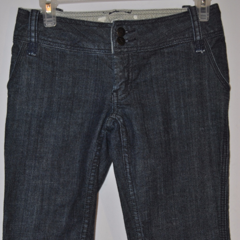 Louie Jeans dark blue jean with zipper pockets