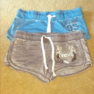 Shorts Bundle (x2), Size Small, Blue & Gray
