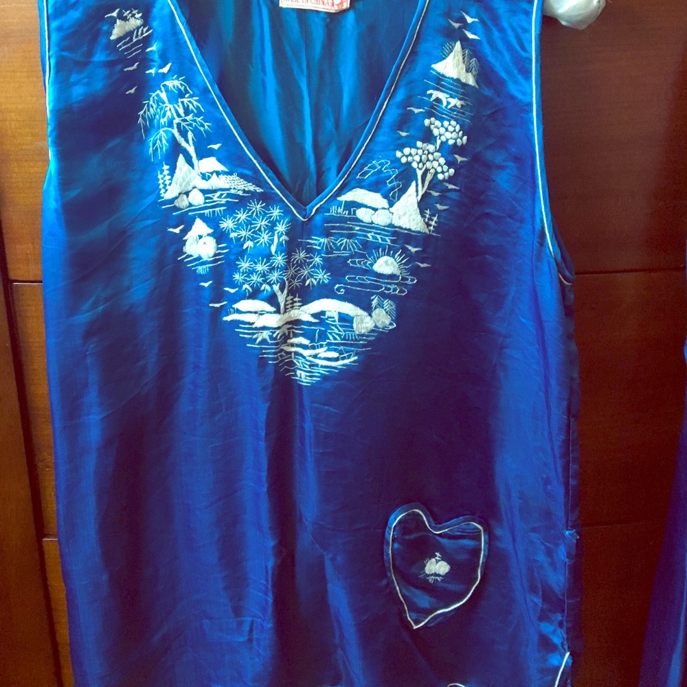 Vintage Chinese silk outfit