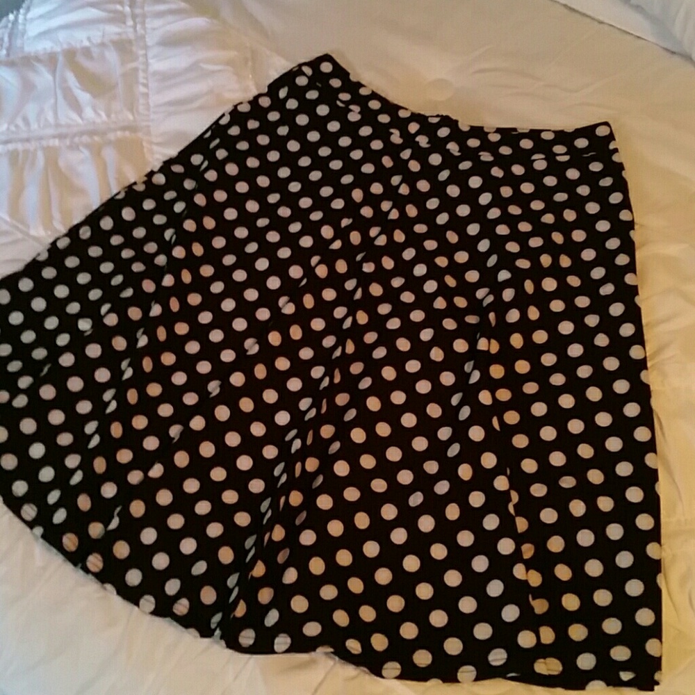NEW Polka Dot Skirt sz 8