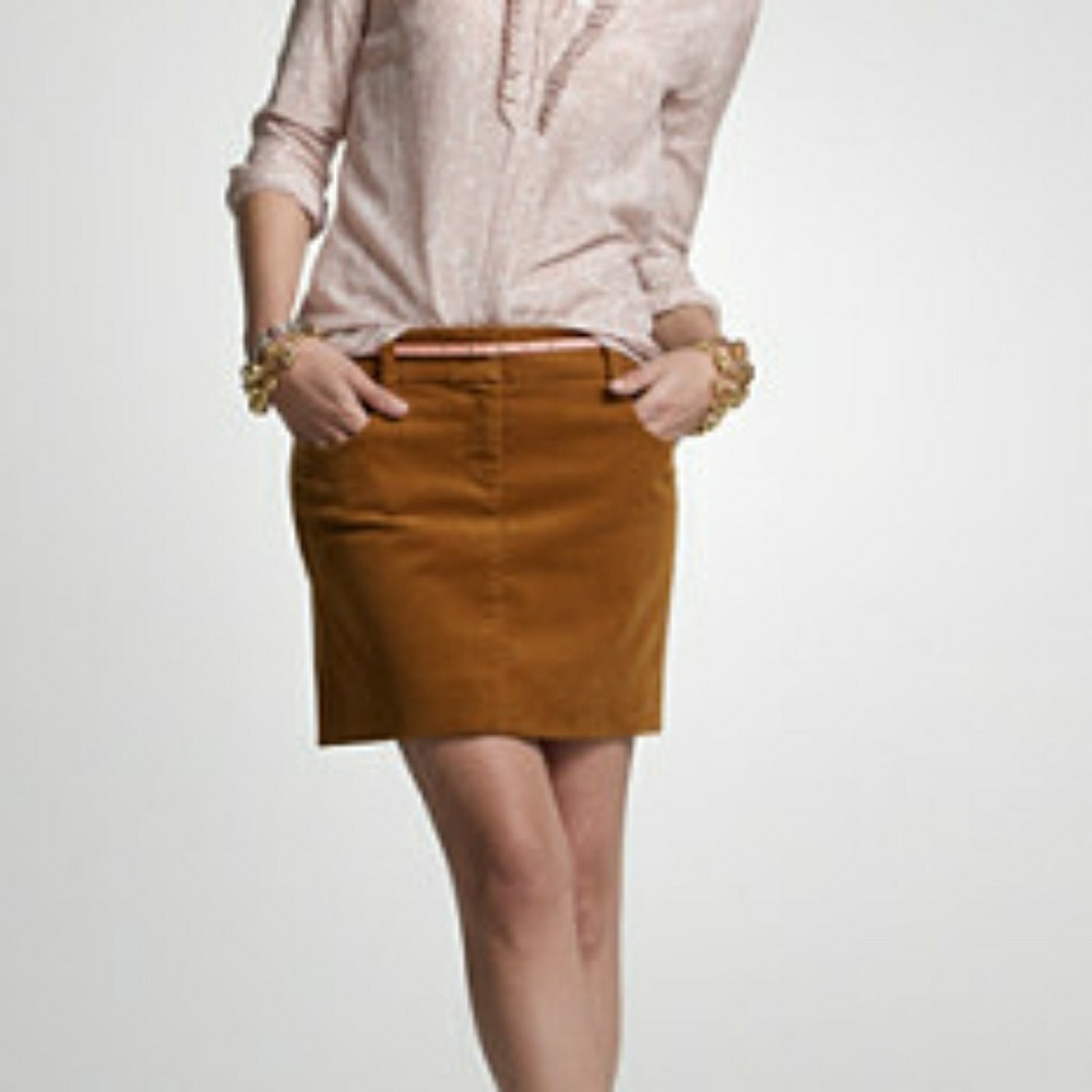 J. Crew Corduroy Skirt