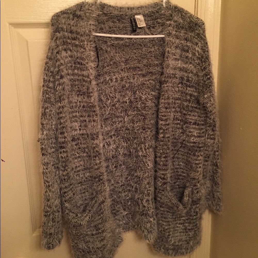 Black and White H&M Cardigan