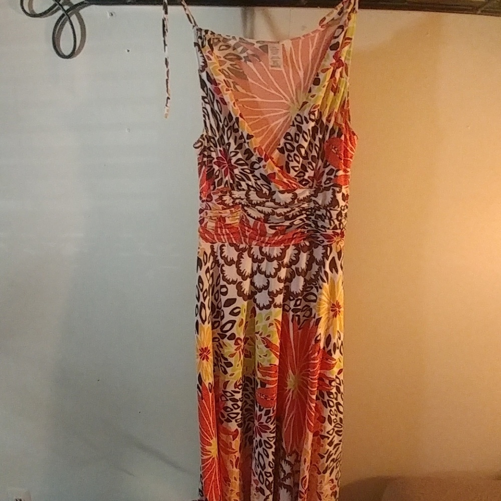 Floral dress ras1295p