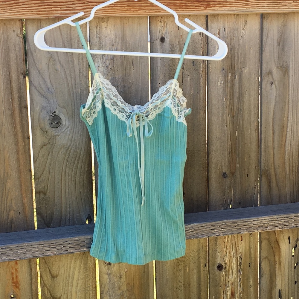 NWT teal blue The Limited cami 🌸