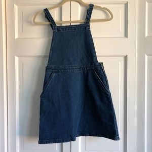 NWT ASOS Denim Overall Dress