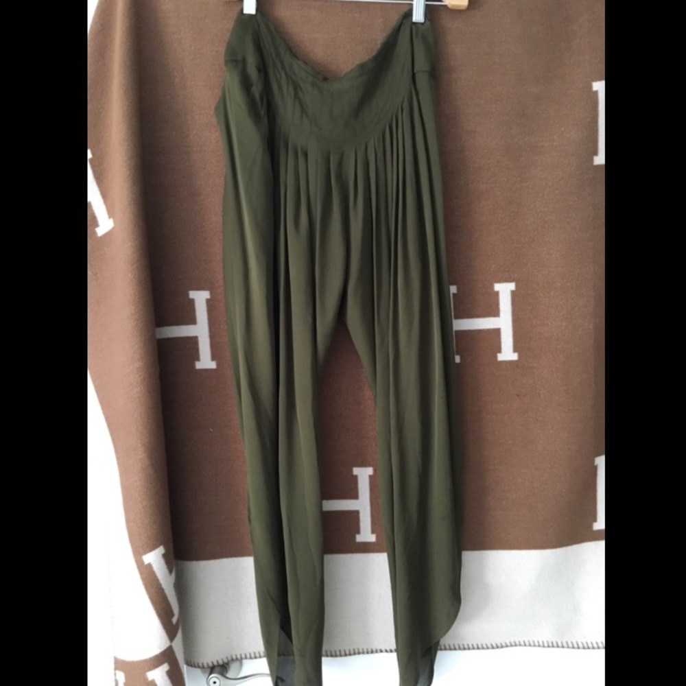 Haute Hippie silk harem pants