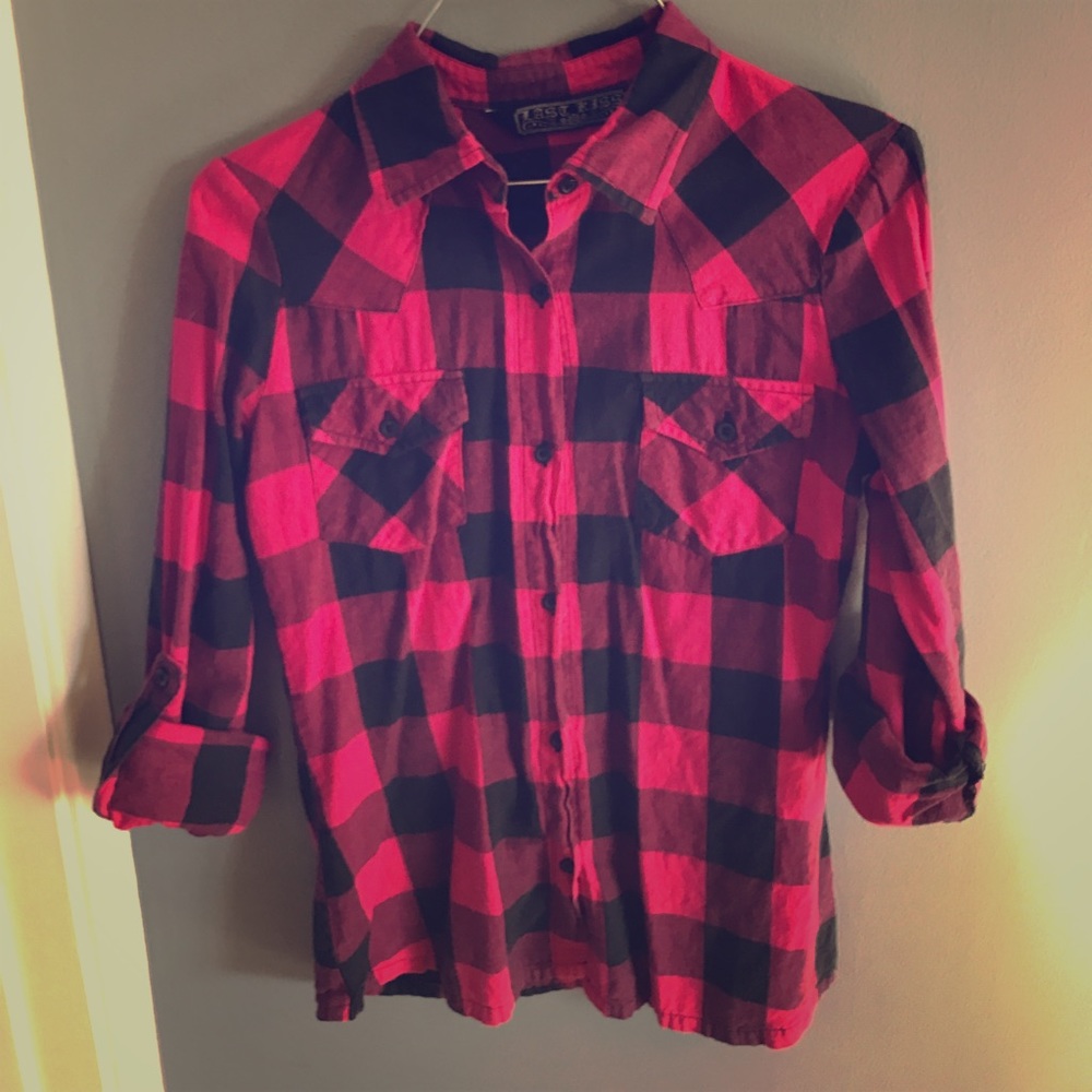 Plaid fall flannel