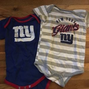 NY Giants Onesies