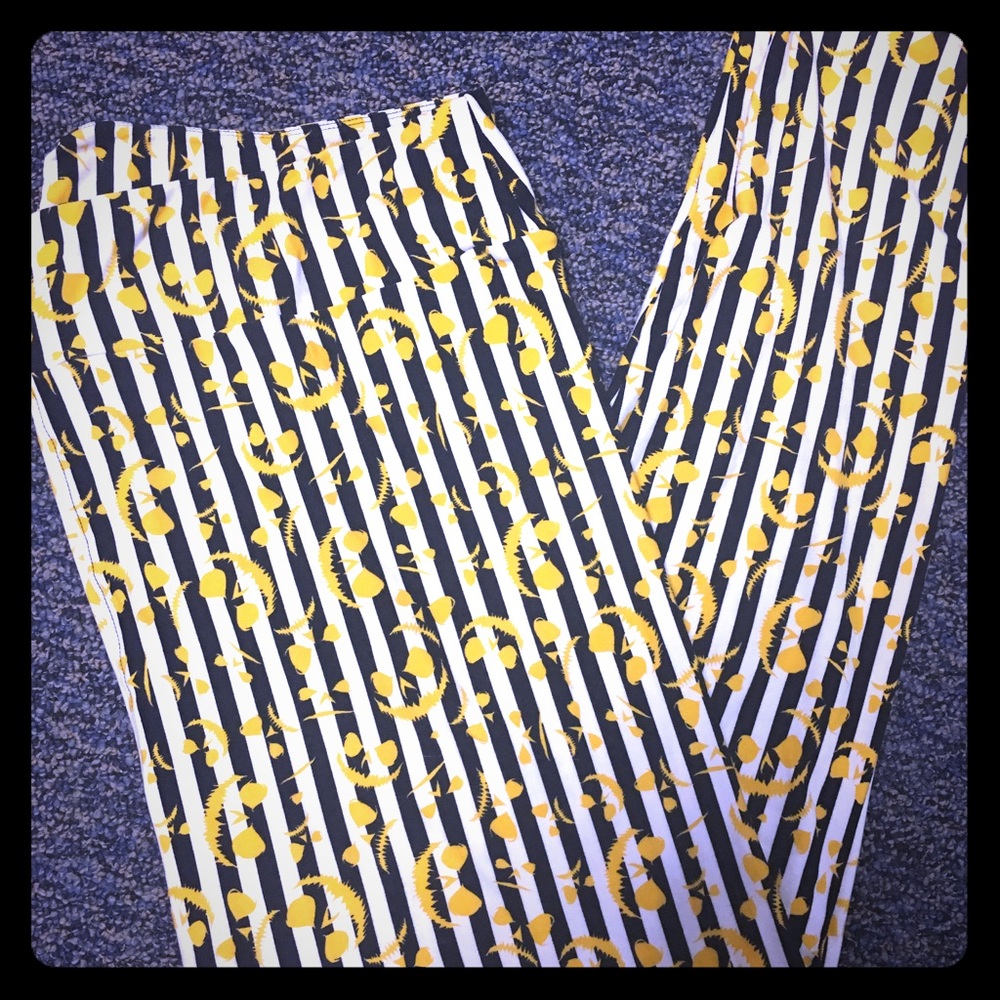 LuLaRoe TC2 Halloween leggings