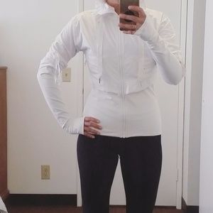 Lululemon White Seek the Peak Jacket