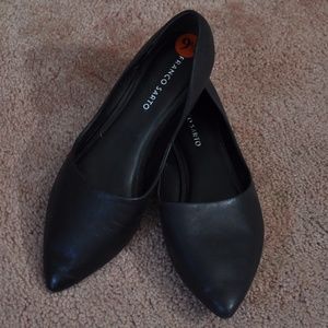 Franco Sarto Black Flats