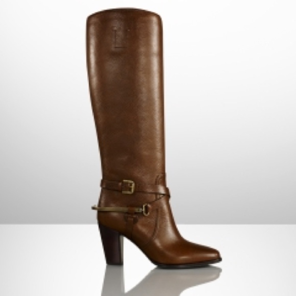 Black Label   Ralph Lauren collection riding boot