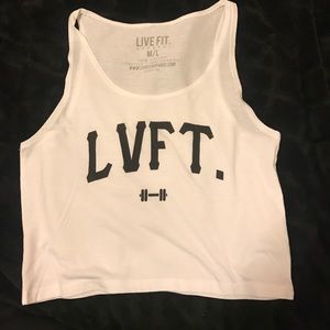 Live Fit Apparel crop top