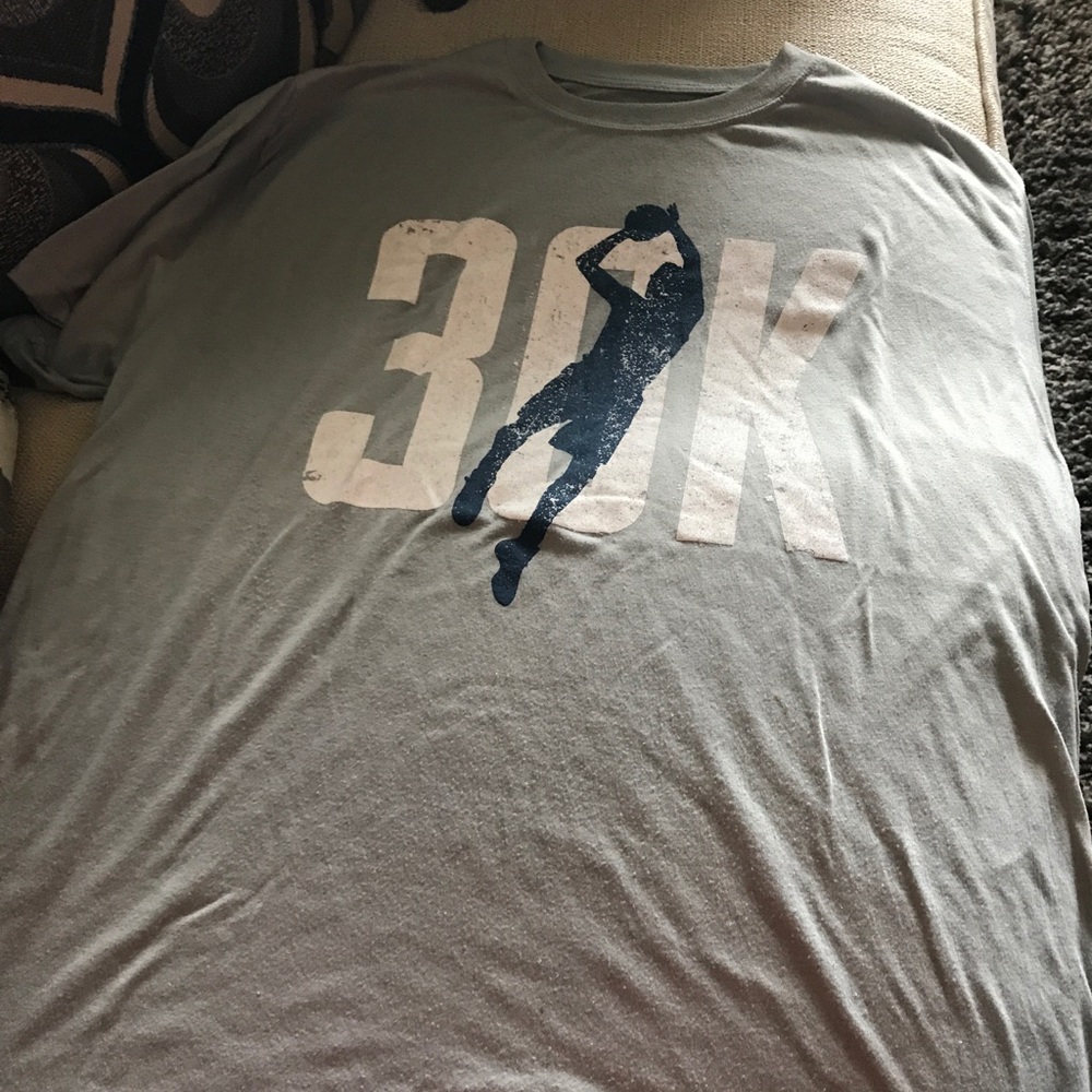 Mavericks vs. Lakers Rare Game Shirt