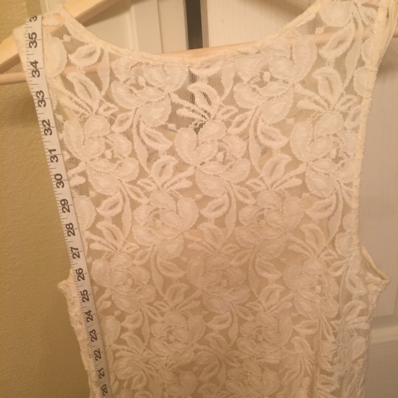New FREE PEOPLE Embroidery Lace Dress SZ M - Picture 5 of 8