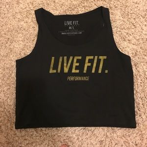 Live Fit Apparel crop top