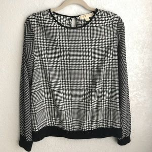 Michael Kors long sleeve blouse