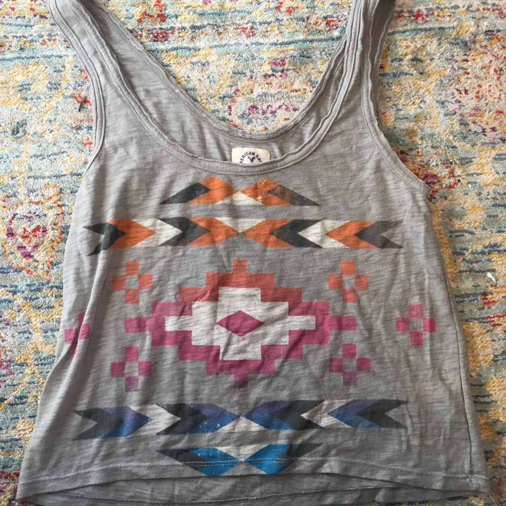 American Eagle tribal crop top!