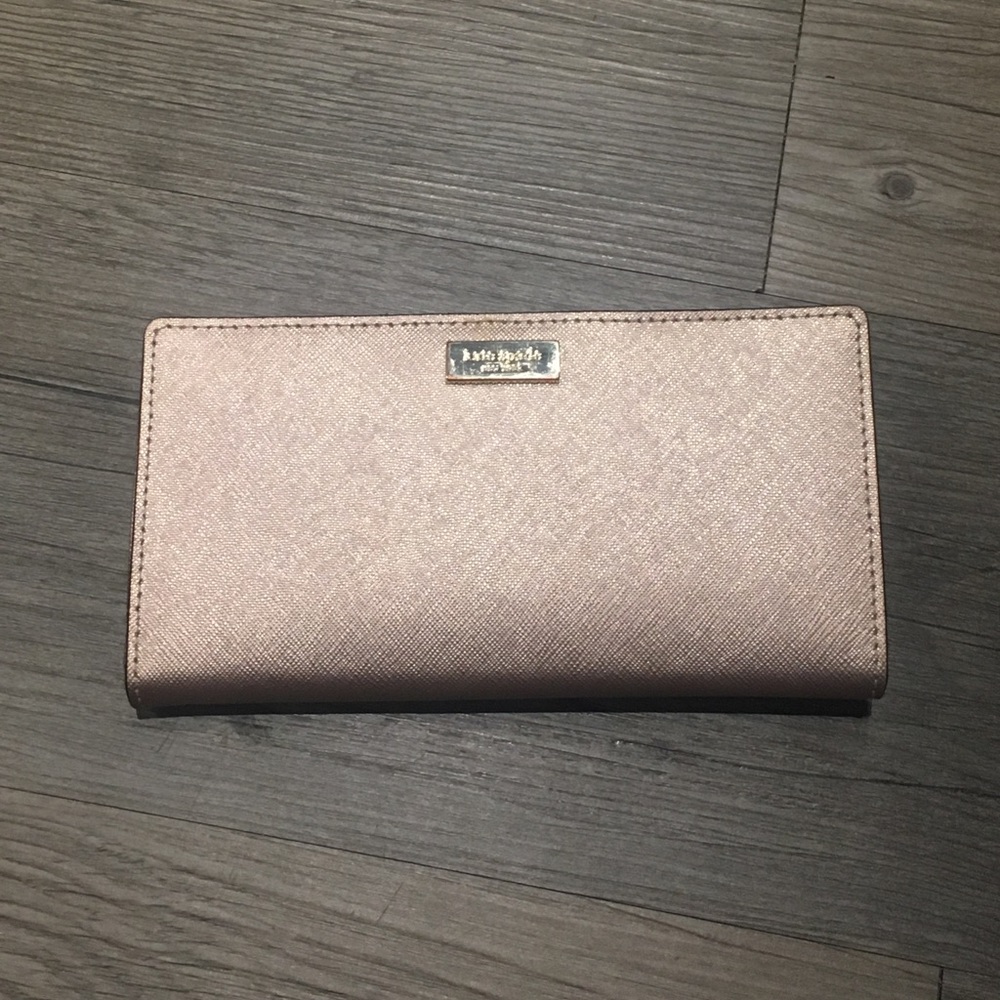 Rose Gold Kate Spade Wallet
