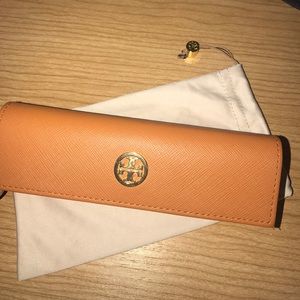 Tory Burch eyeglasses case and dust bag