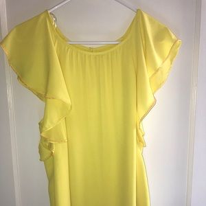 Gianni Bini Yellow Shirt