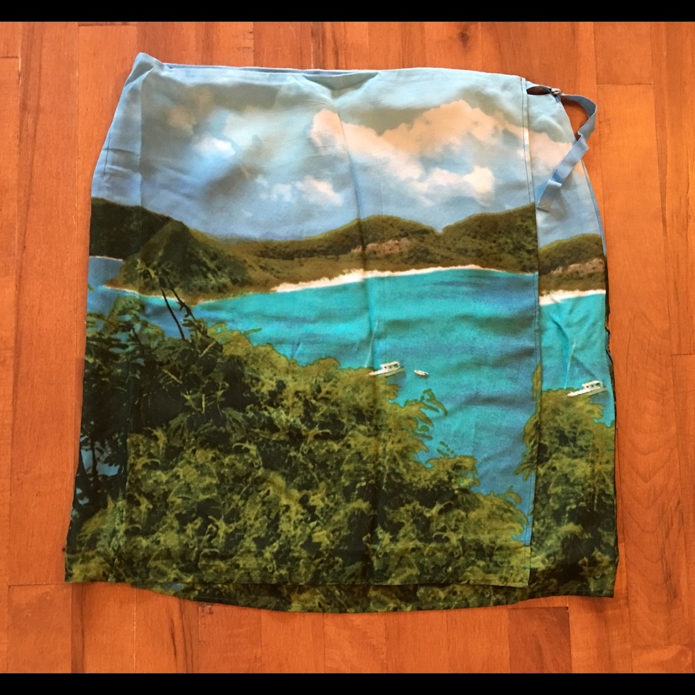 Express wrap skirt