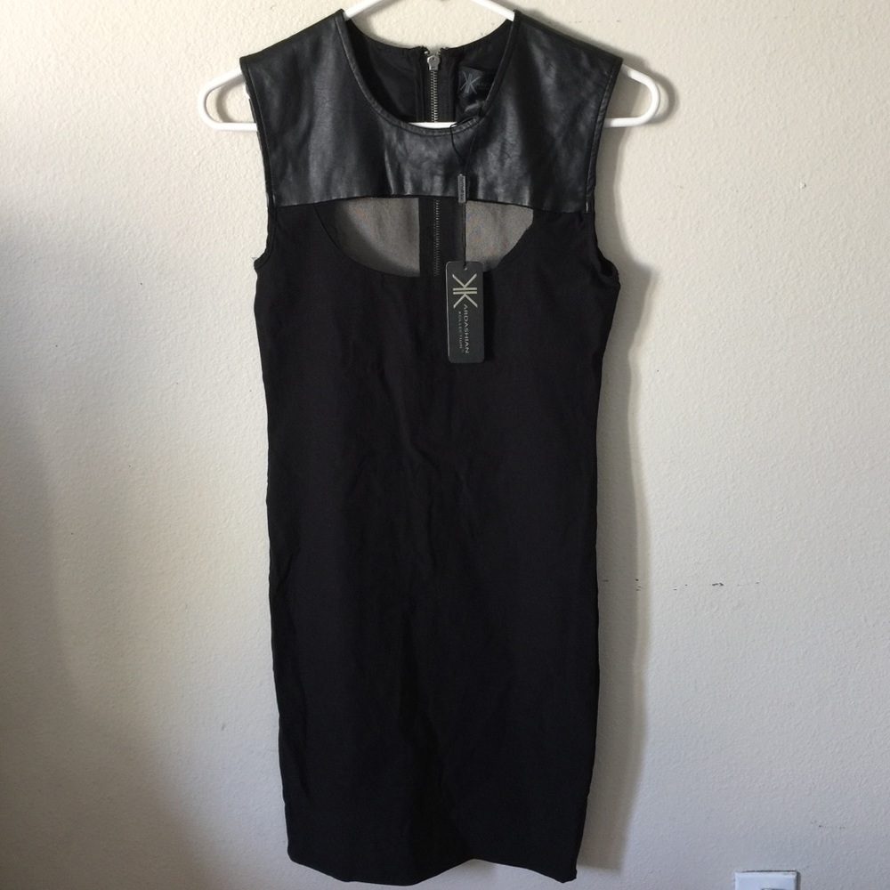 Kardashian Kollection Bengaline Pu Dress