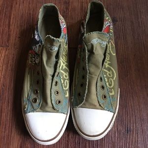 Ed Hardy Low Top Tennis-shoes