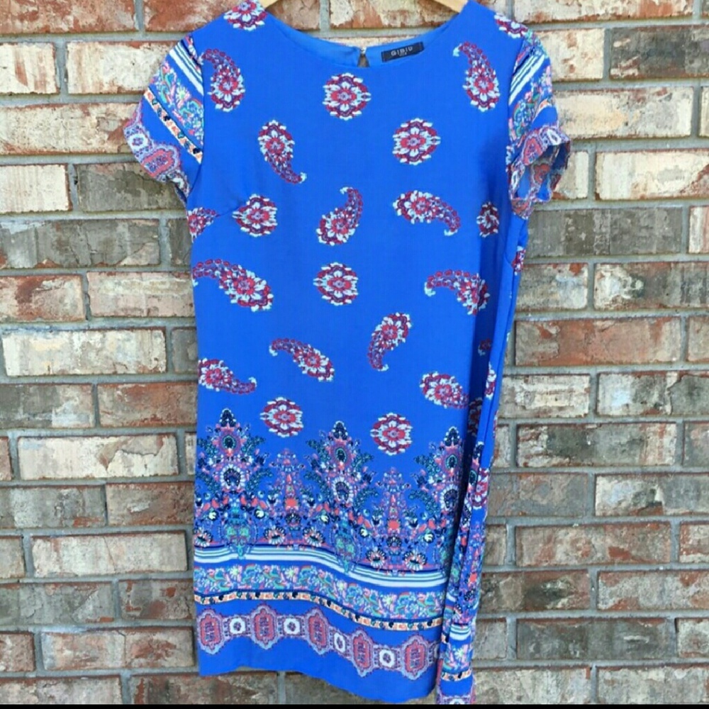 Blue dress