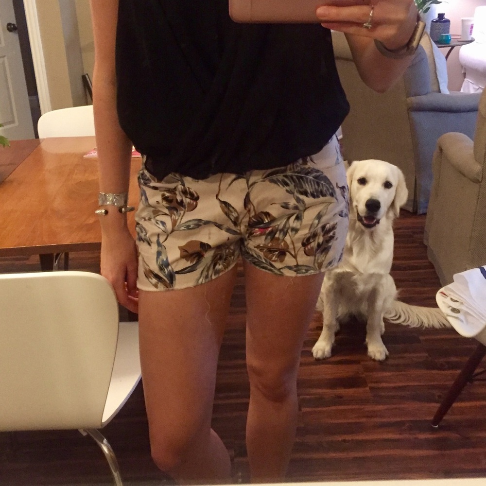Madewell Tropical Print Shorts