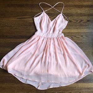 🌺 Blush backless dress 🌺