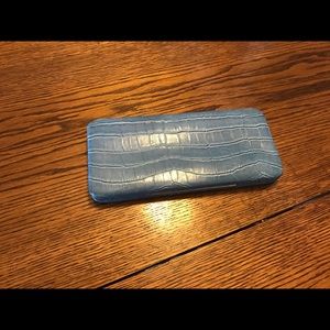 Faux croc evening clutch/ wallet. New