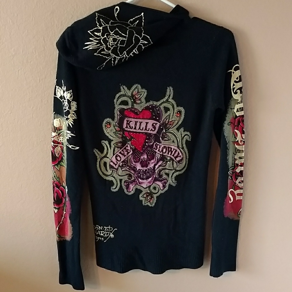 Ed Hardy sweatshirt/sweater