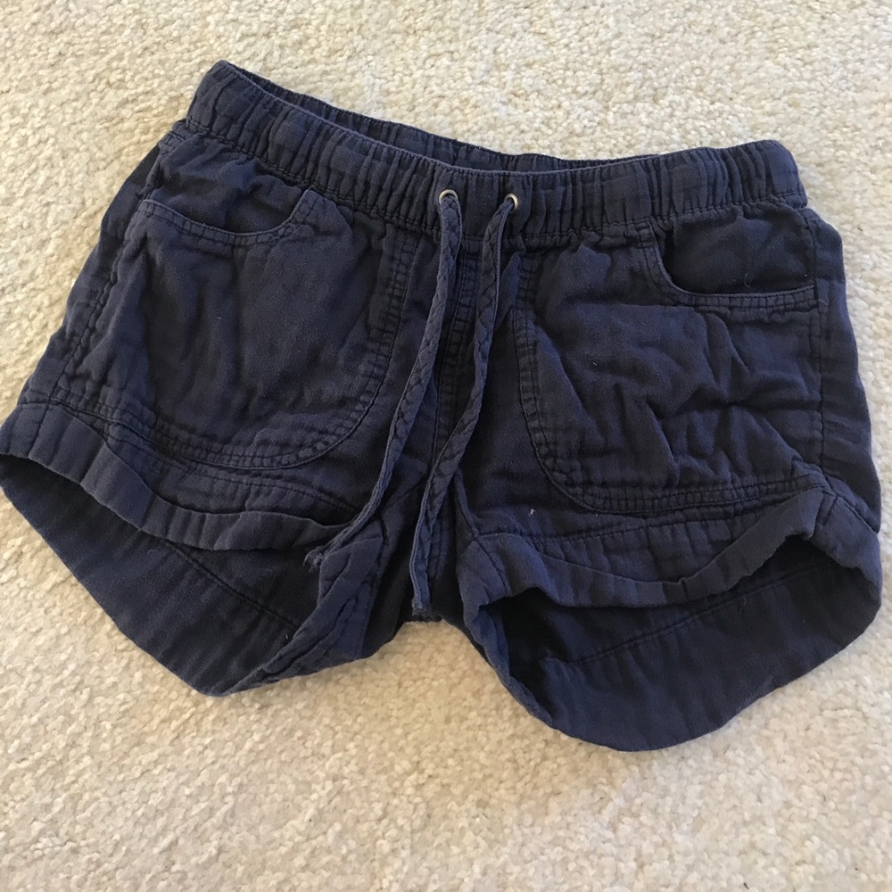 Navy blue lounge shorts XS