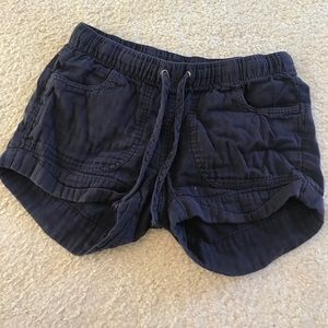 Navy blue lounge shorts XS
