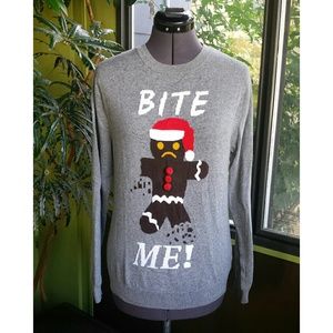 Mossimo Insulting Gingerbread Christmas Sweater S