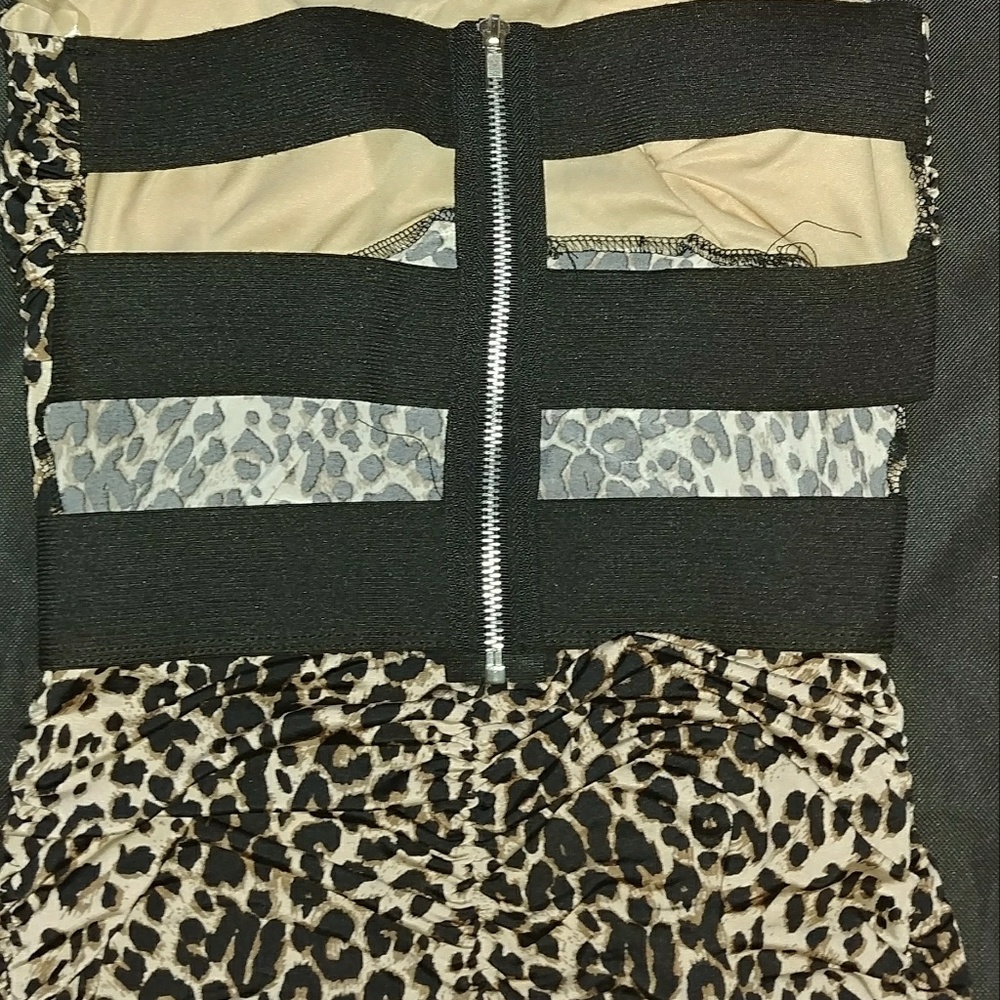 Leopard Print Bodycon Dress