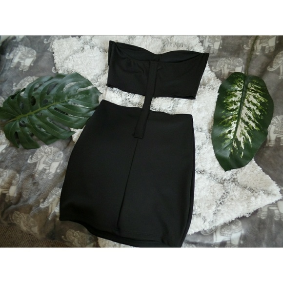 Black Party Dress - Picture 3 of 8