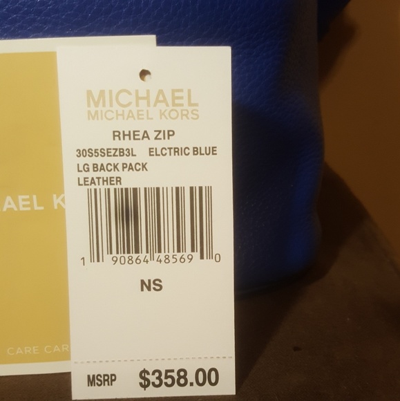 Michael Kors Large Rhea Backpack - Picture 7 of 8