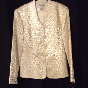 Image result for cream gold brocade jacket