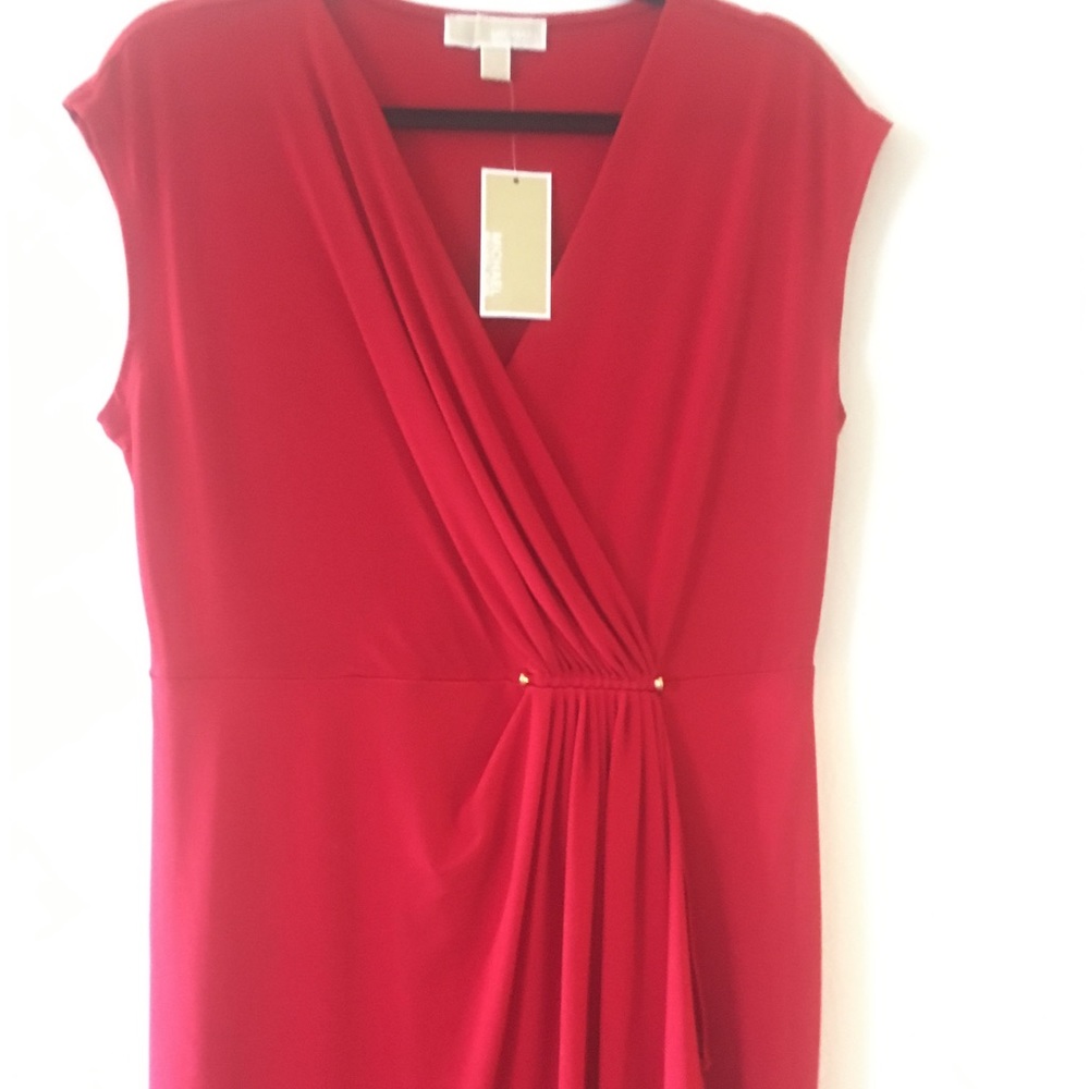 Brand New Michael Kors Red Dress