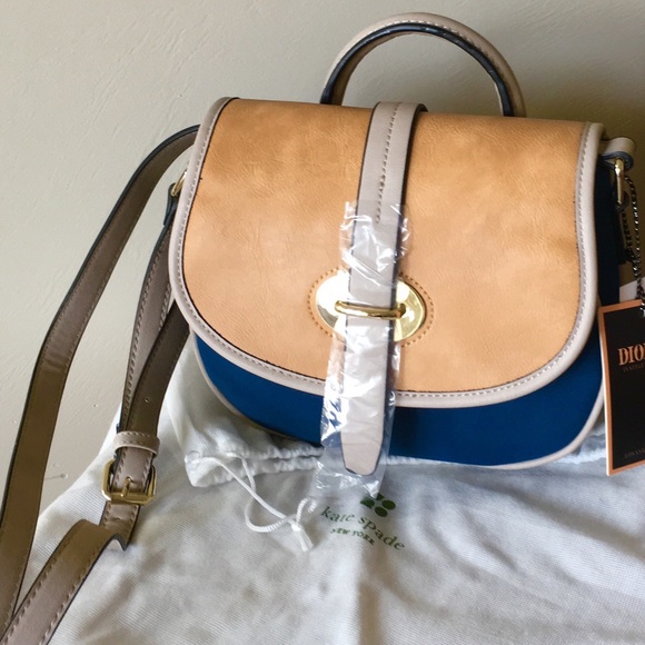 diophy LA Handbags - 🏵NWT SADDLE ZIP SNAP CROSSBODY W KATE SPADE BAG
