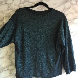 Zara top stretch sleeves